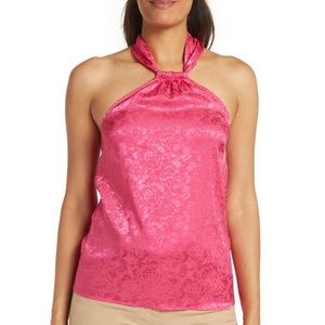 Ronny Kobo Claire Floral Halter Top